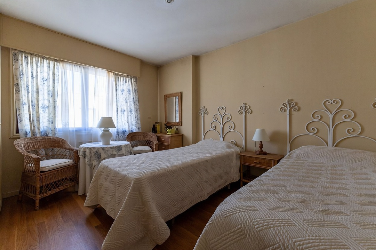Apartamento em primeira linha de praia em Sanxenxo — Quarto