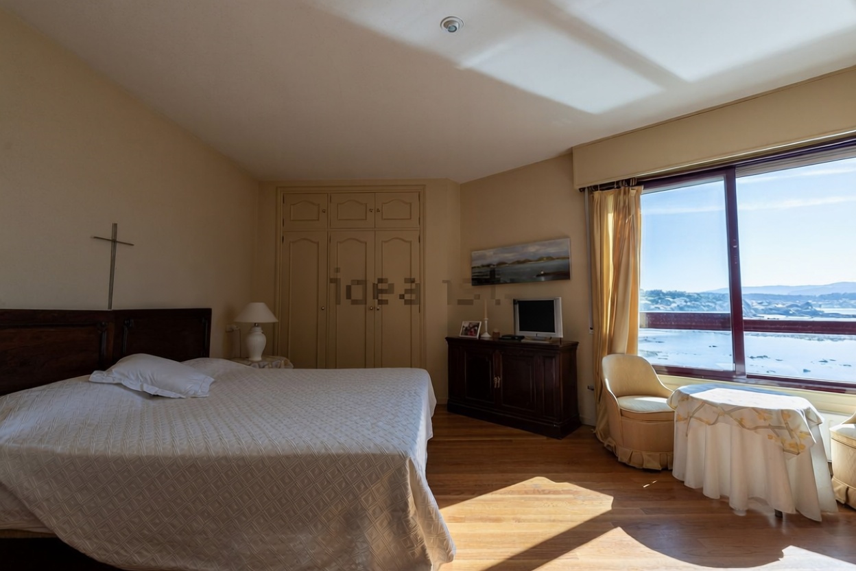 Apartamento em primeira linha de praia em Sanxenxo — Quarto
