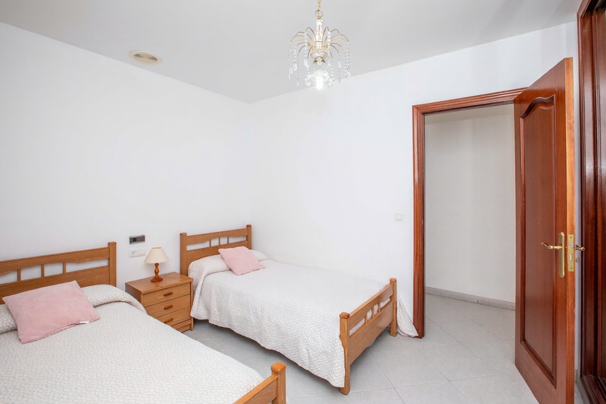 Appartement en première ligne de plage à Sanxenxo — Cuisine
