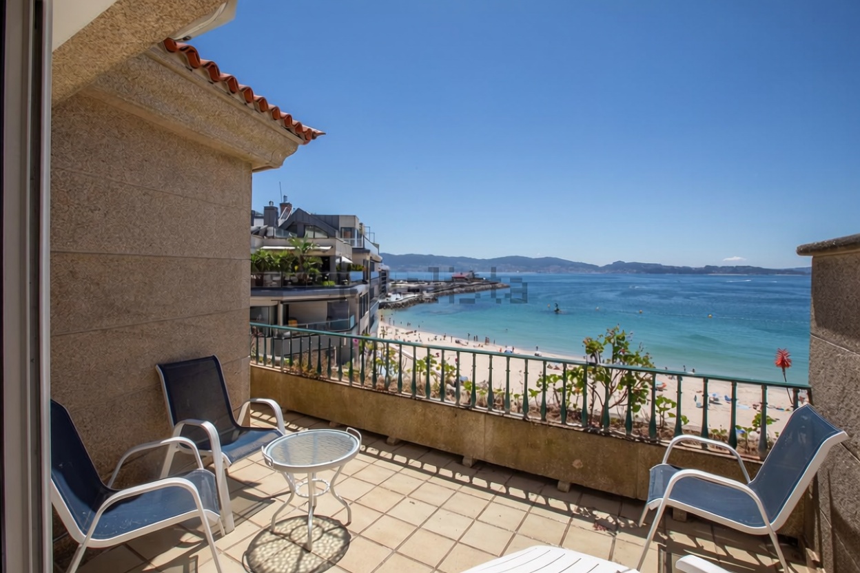 Ático em primeira linha de mar em Sanxenxo