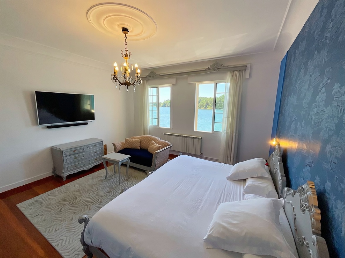 Chalet com acesso direto à praia em Vilagarcía de Arousa — Quarto