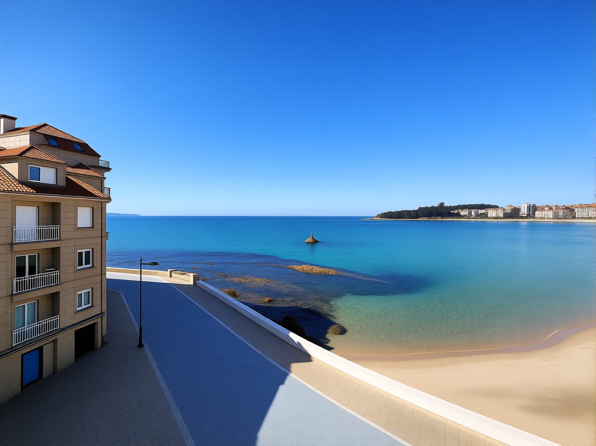 Appartement en première ligne de plage à Sanxenxo — Vue mer
