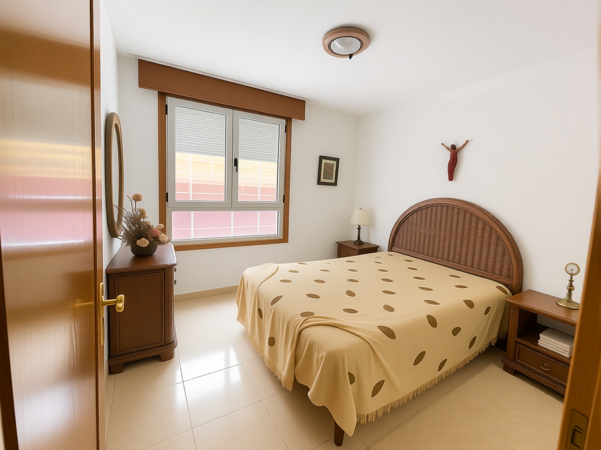 Appartement en première ligne de plage à Sanxenxo — Chambre