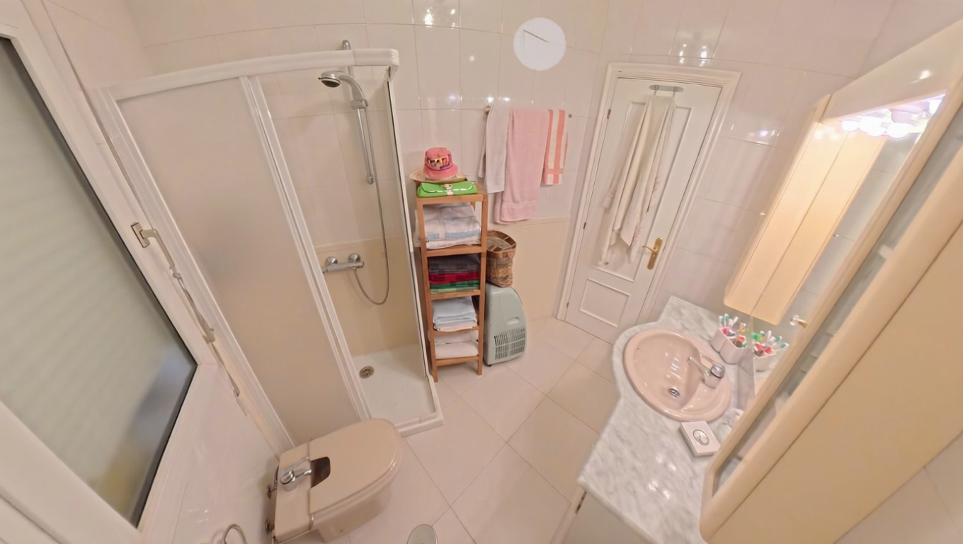 Appartement en première ligne de plage à Sanxenxo — Sanitaires