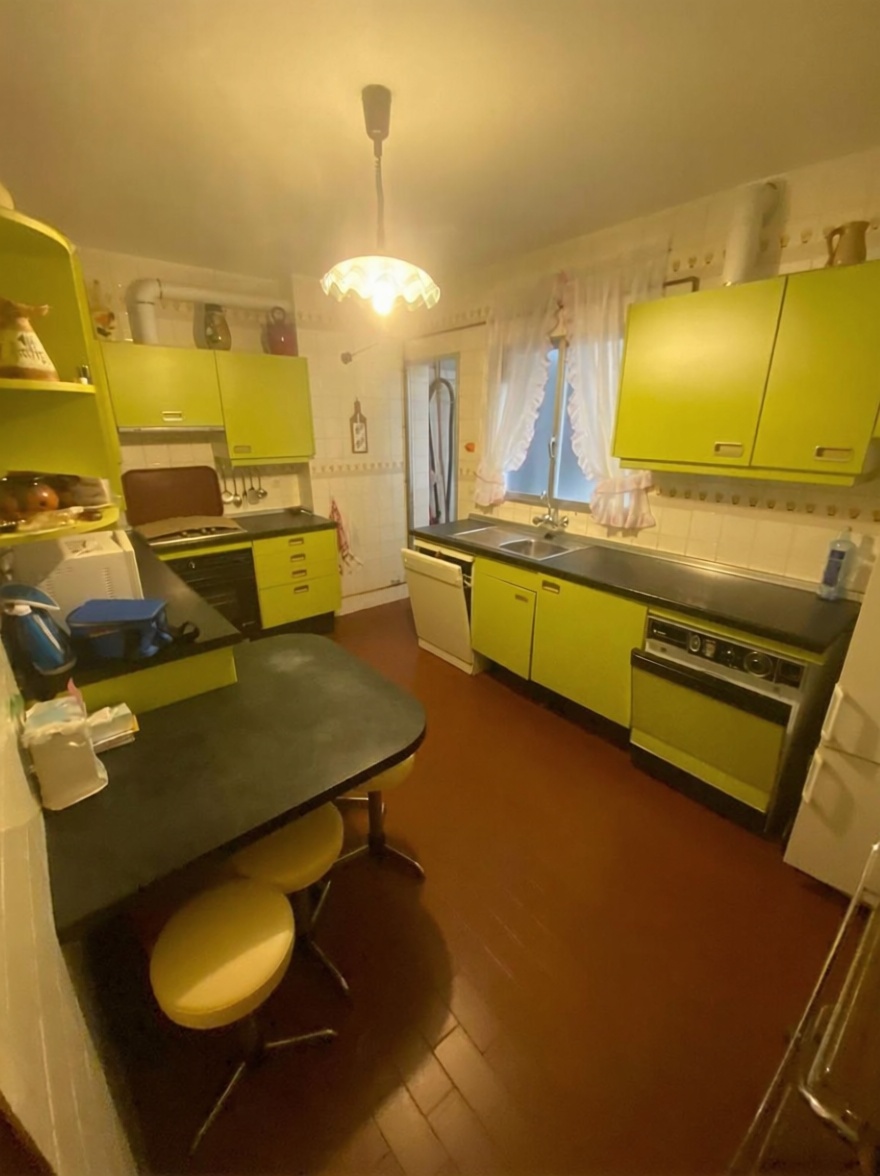 Beachfront flat in Sanxenxo — Kitchen