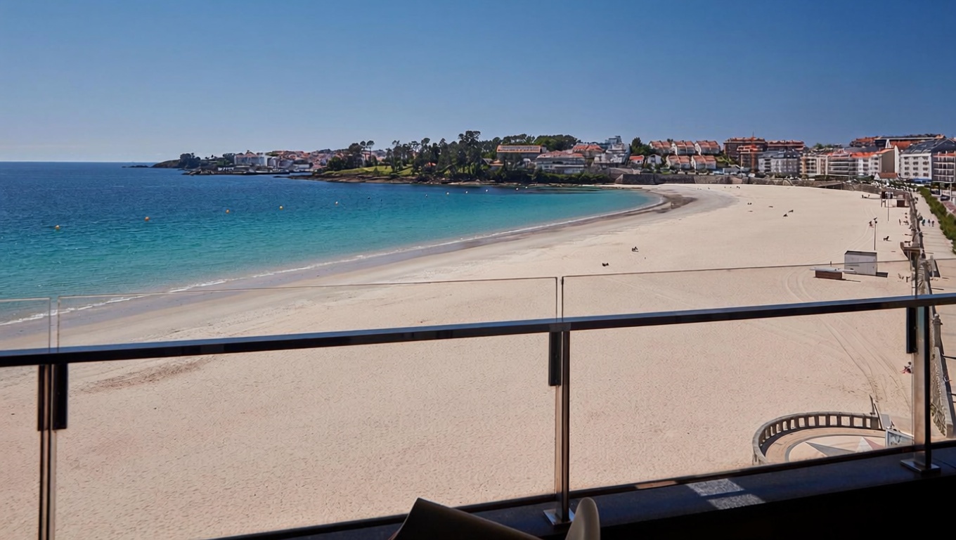 Apartamento em primeira linha de praia em Sanxenxo