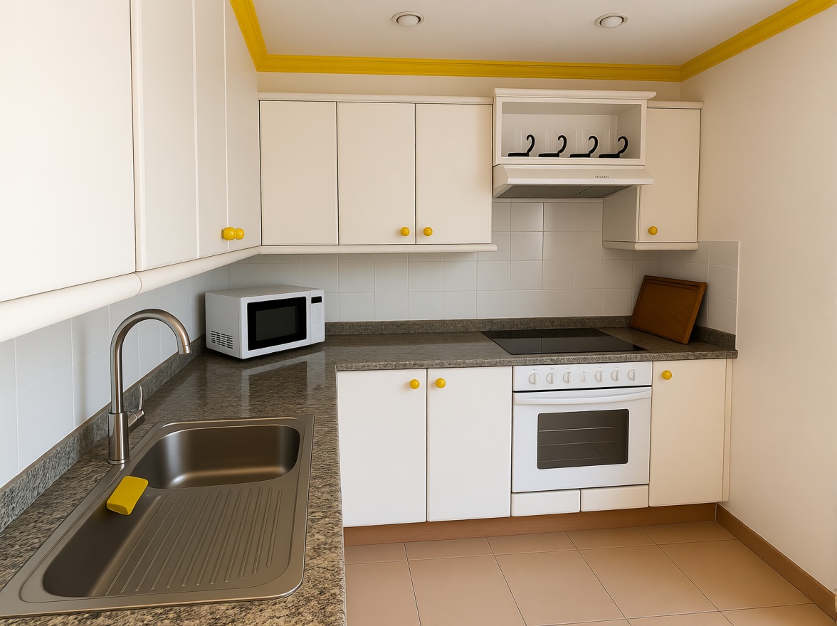 Apartamento em primeira linha de praia em Sanxenxo — Cozinha
