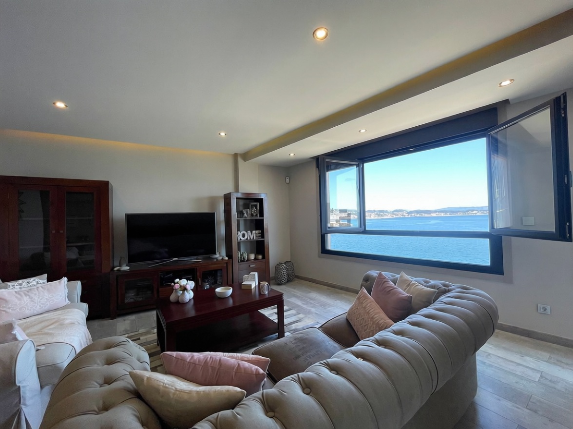 Beachfront flat in Sanxenxo — Kitchen