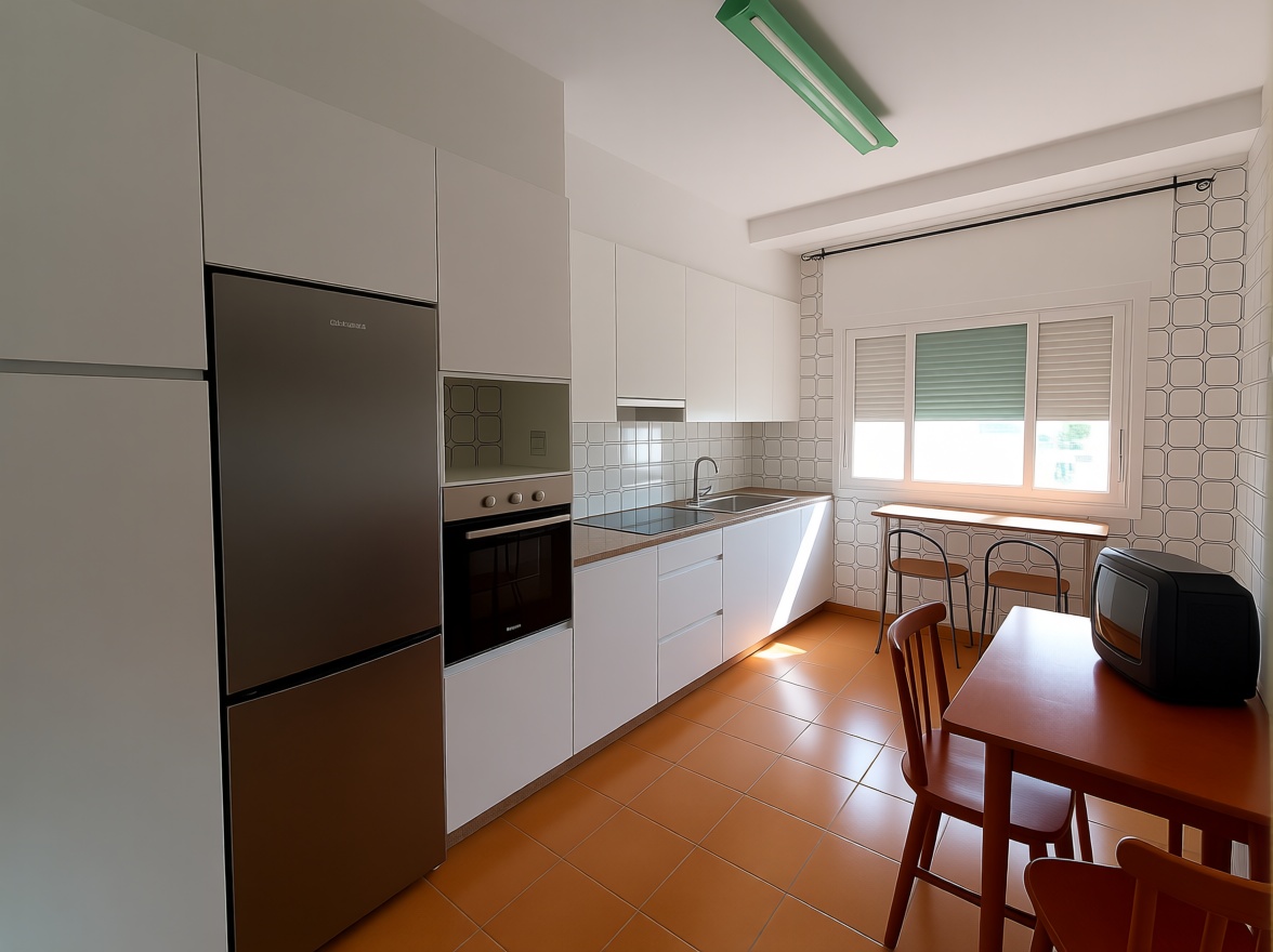 Appartement en première ligne de plage à Sanxenxo — Cuisine