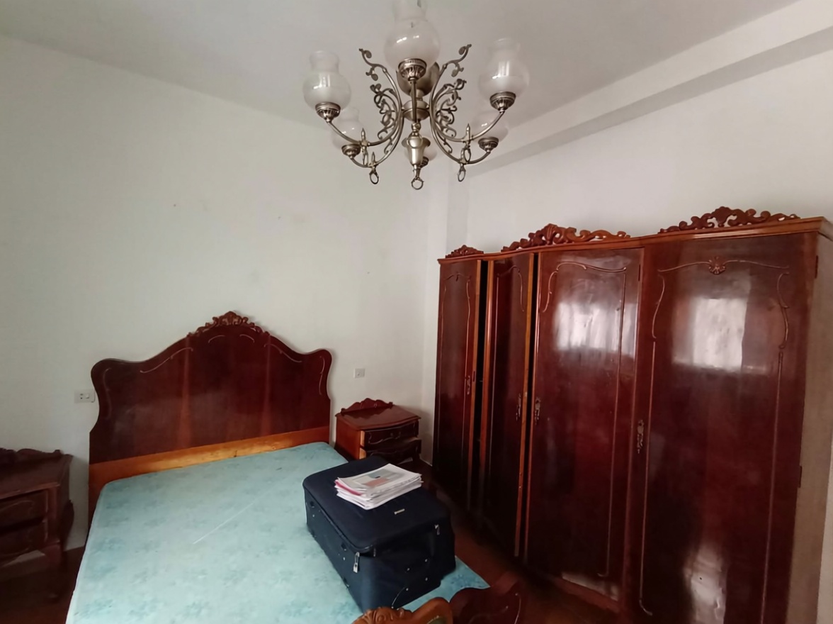 Appartement en première ligne de plage à Sanxenxo — Chambre