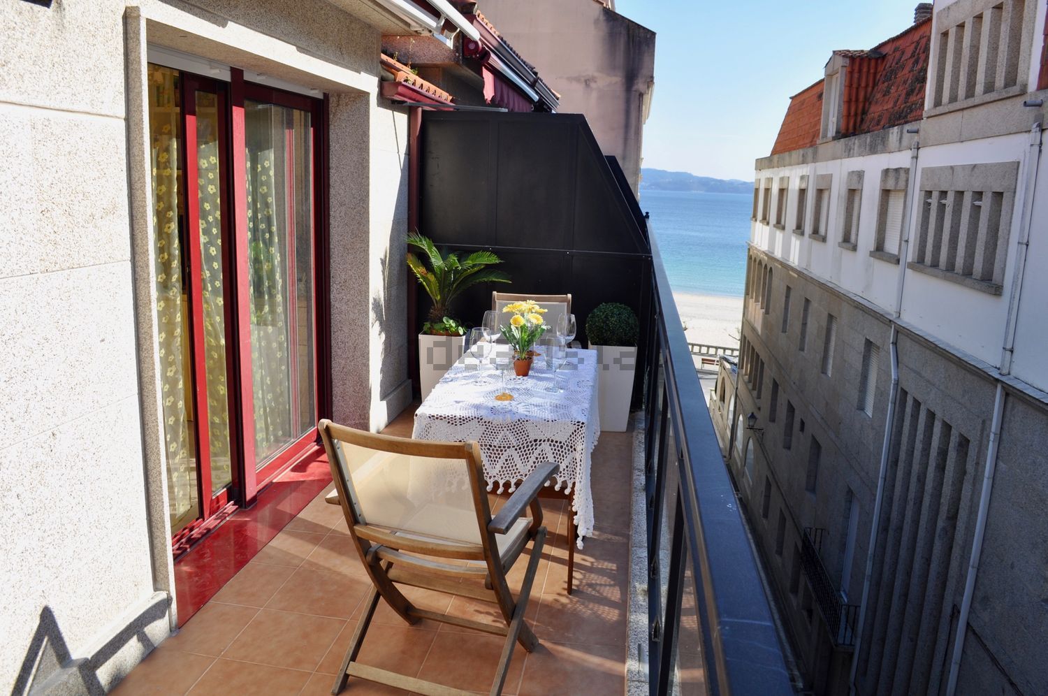 Appartement en attique en première ligne de mer à Sanxenxo
