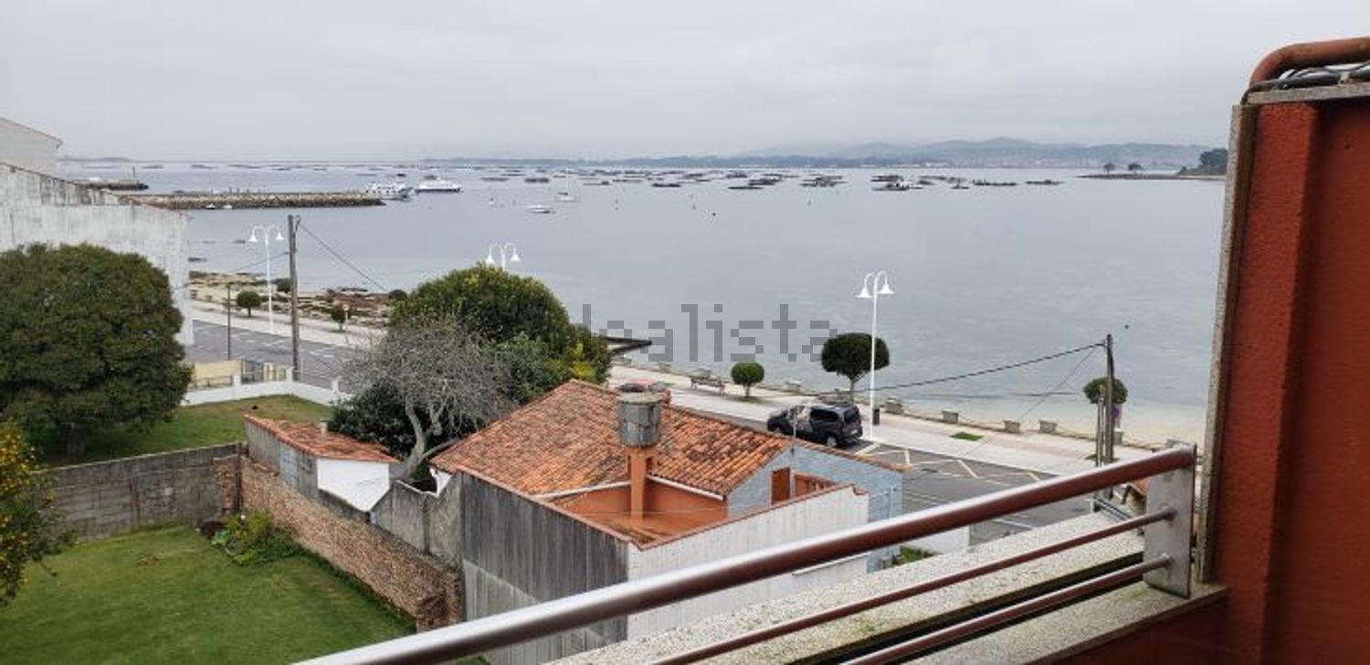 Appartement en attique en première ligne de mer à O Grove — Terrasse mer