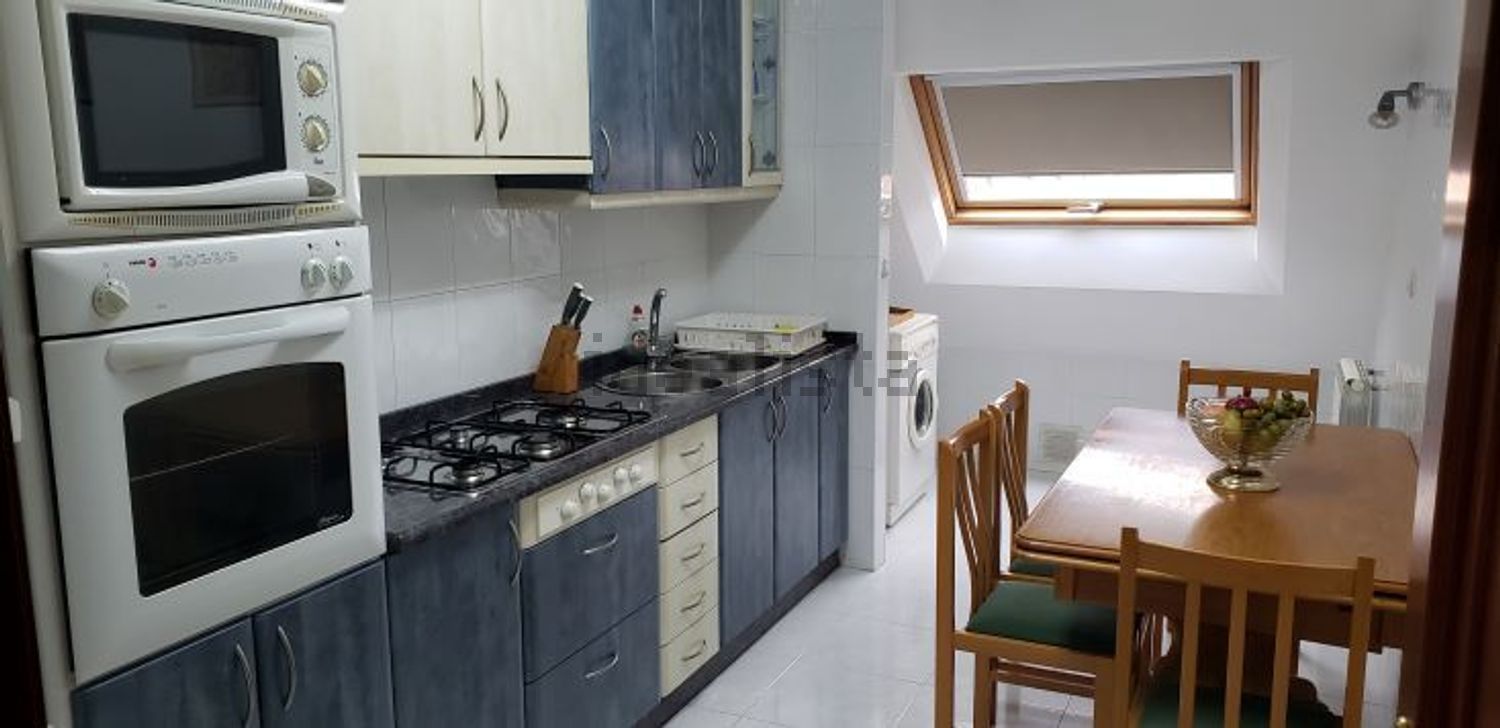 Appartement en attique en première ligne de mer à O Grove — Cuisine
