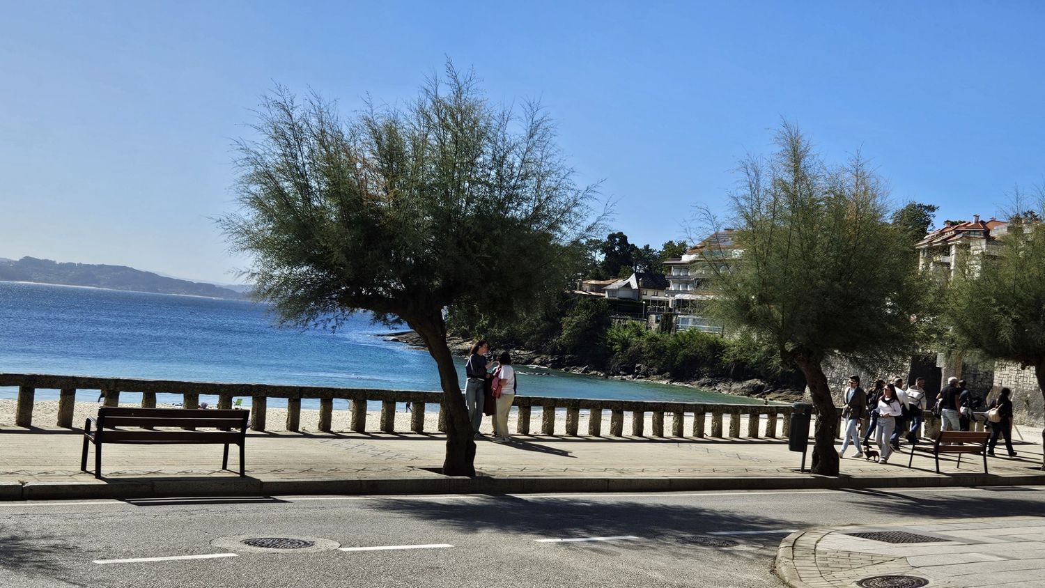 Appartement en première ligne de plage à Sanxenxo