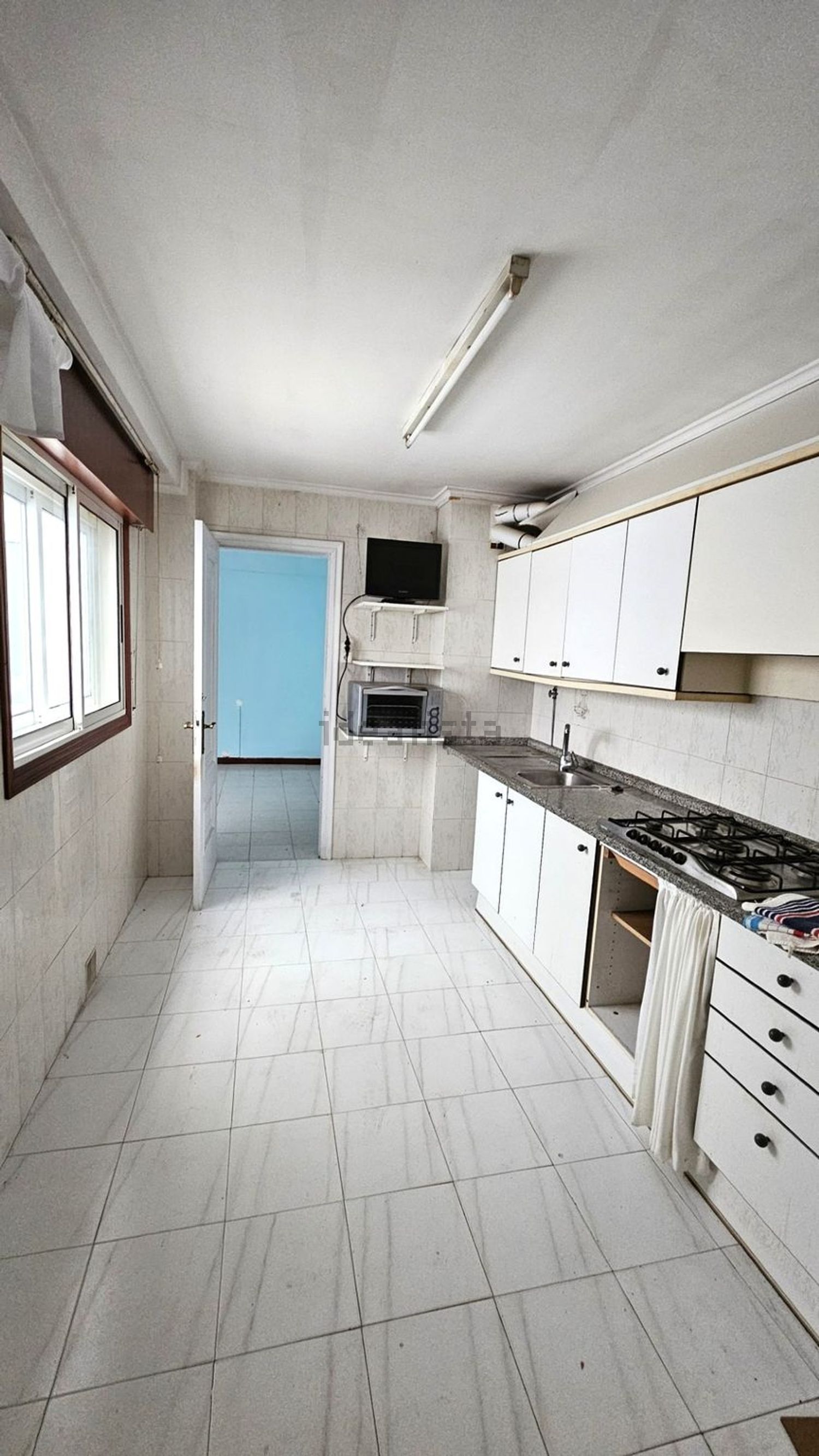 Appartement en première ligne de plage à Sanxenxo — Cuisine