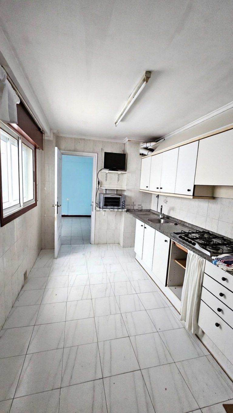 Apartamento em primeira linha de praia em Sanxenxo — Cozinha
