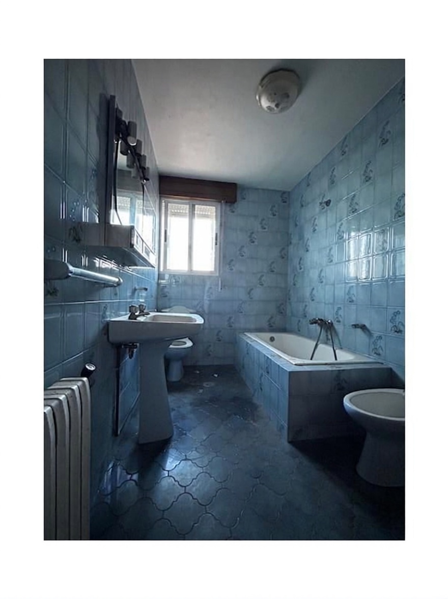 Chalet with direct beach access in Illa de Arousa — Bathroom