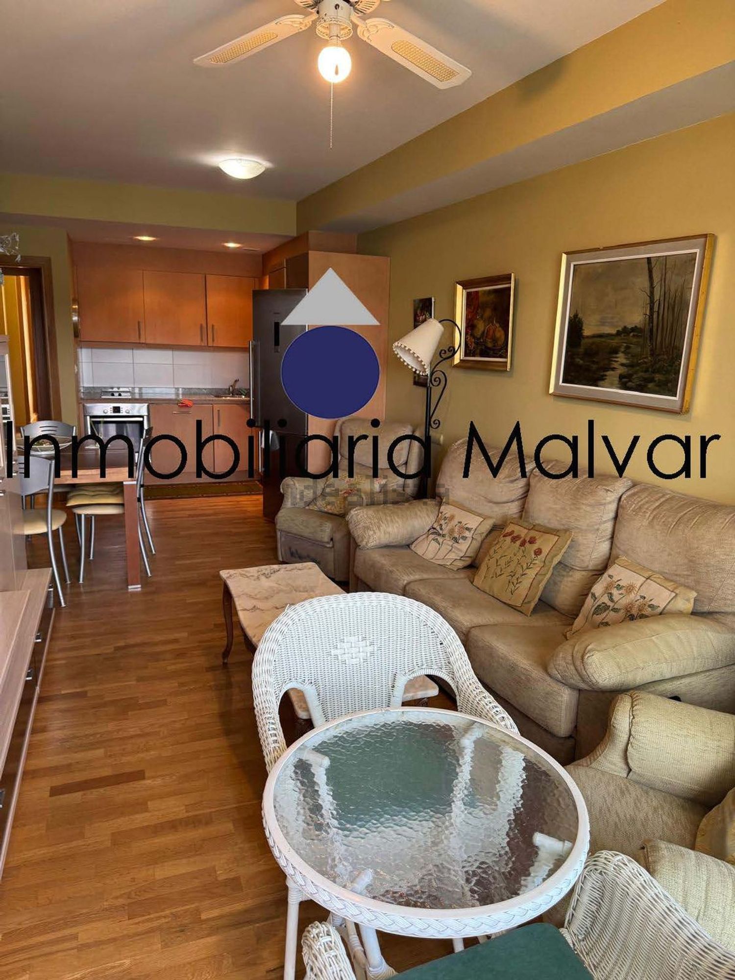 Appartement en première ligne de plage à O Grove — Séjour