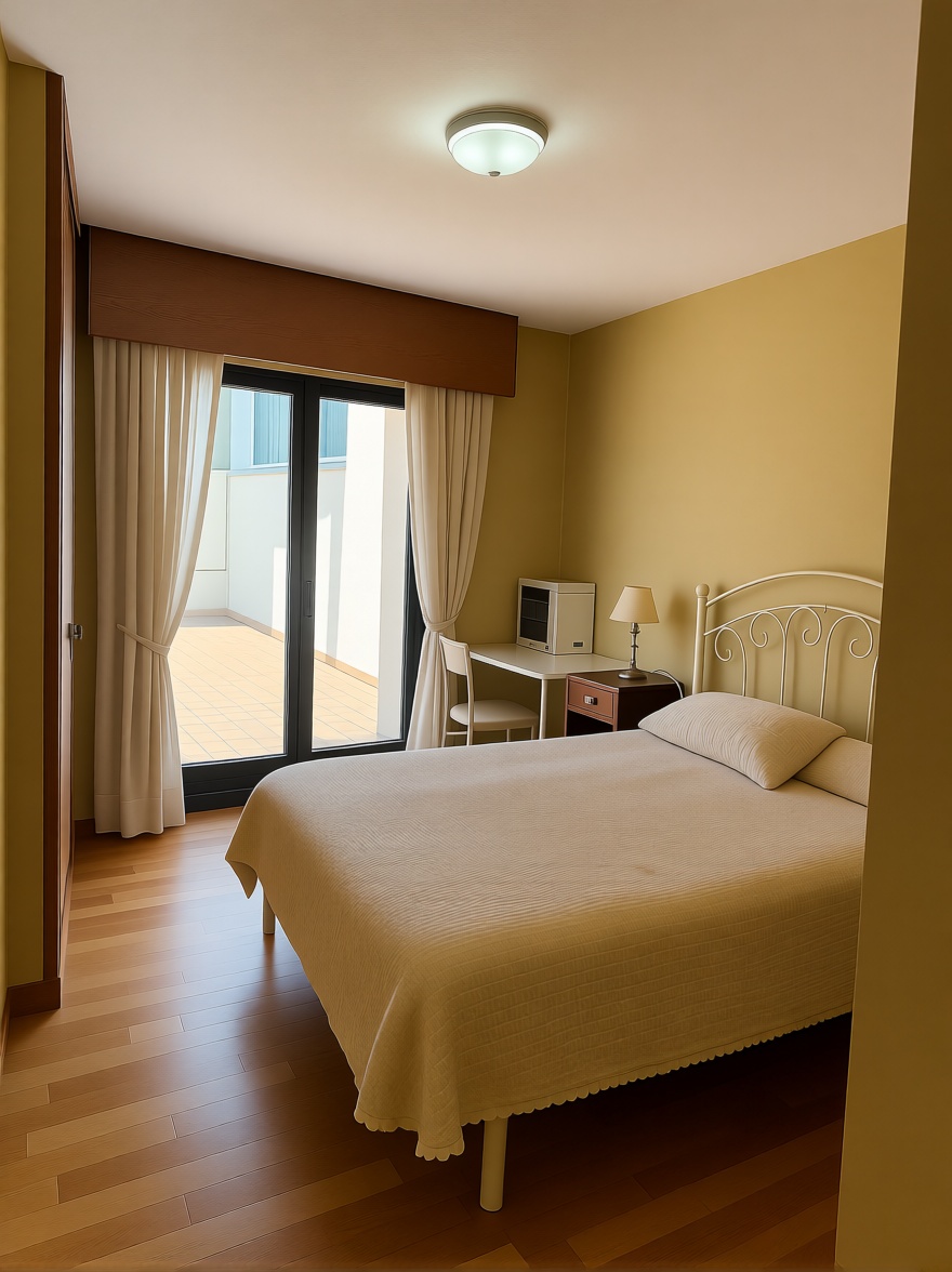Appartement en première ligne de plage à O Grove — Sanitaires