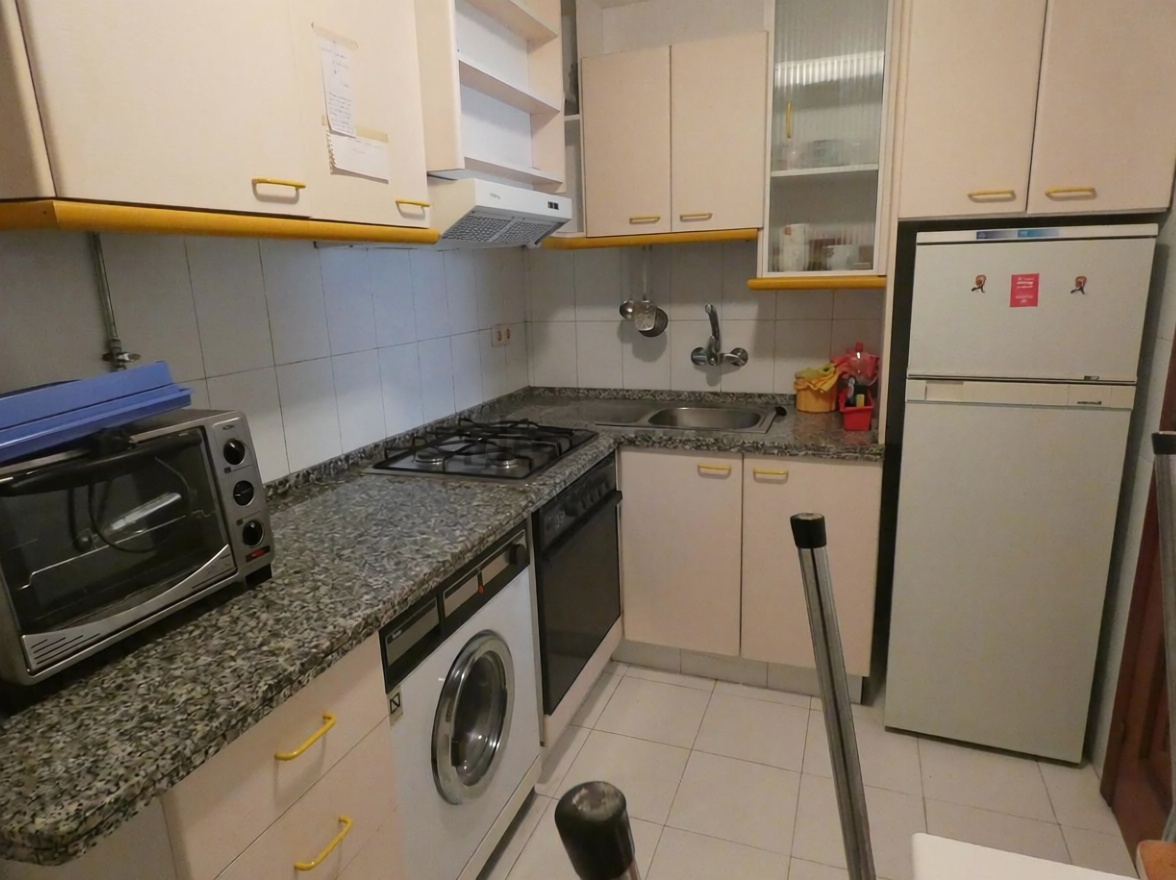 Apartamento em primeira linha de praia em Sanxenxo — Casa banho