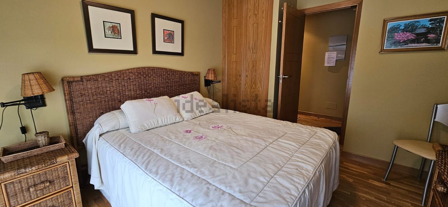 Appartement en première ligne de plage à O Grove — Chambre