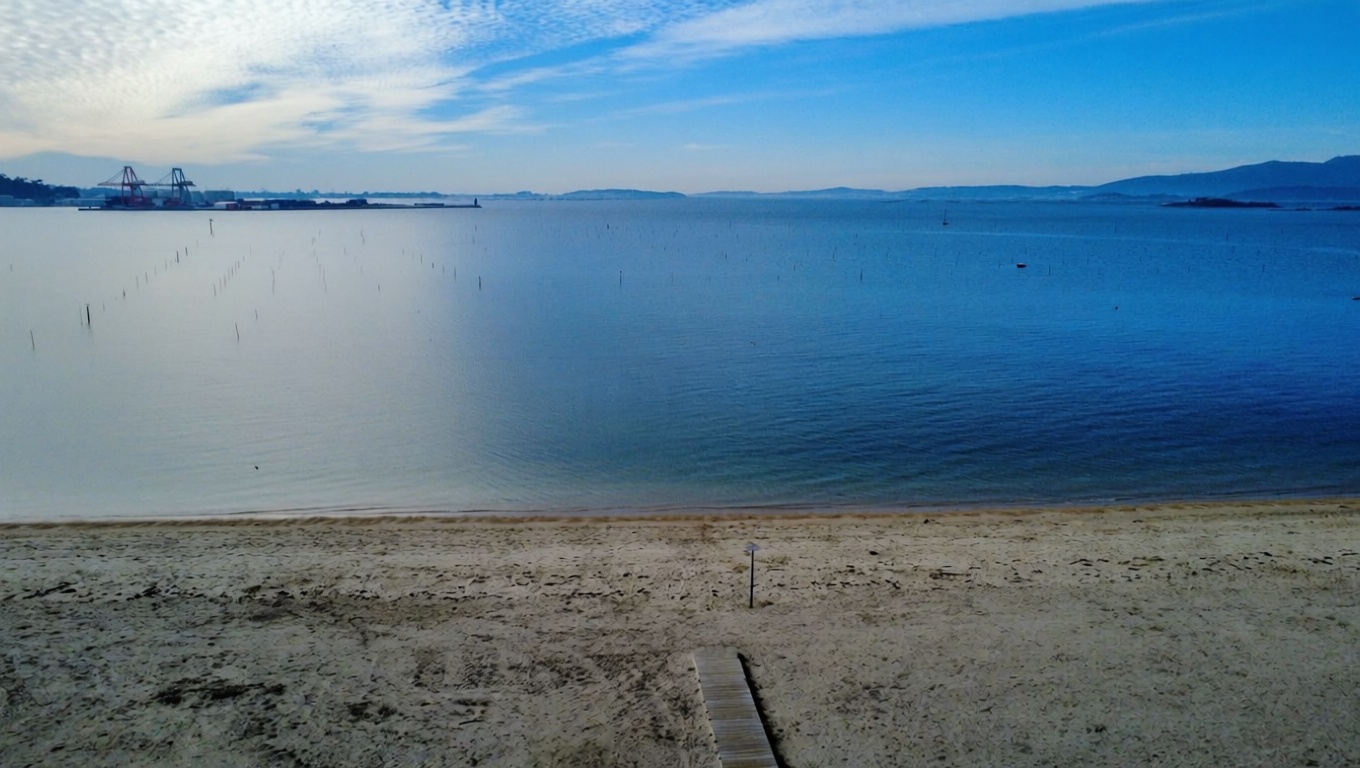 Beachfront flat in Vilagarcía de Arousa