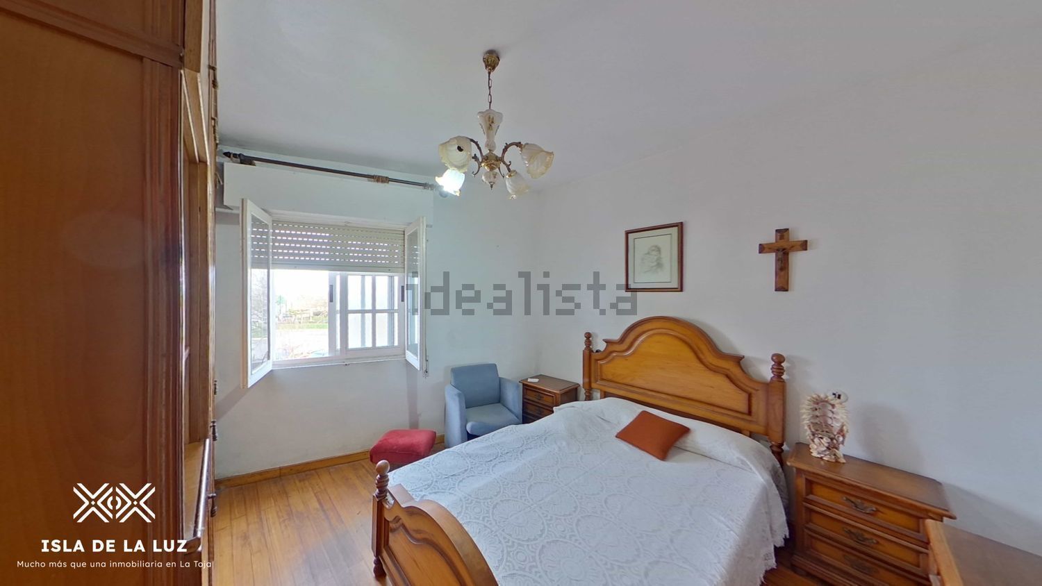 Chalet avec accès direct à la plage à O Grove — Chambre