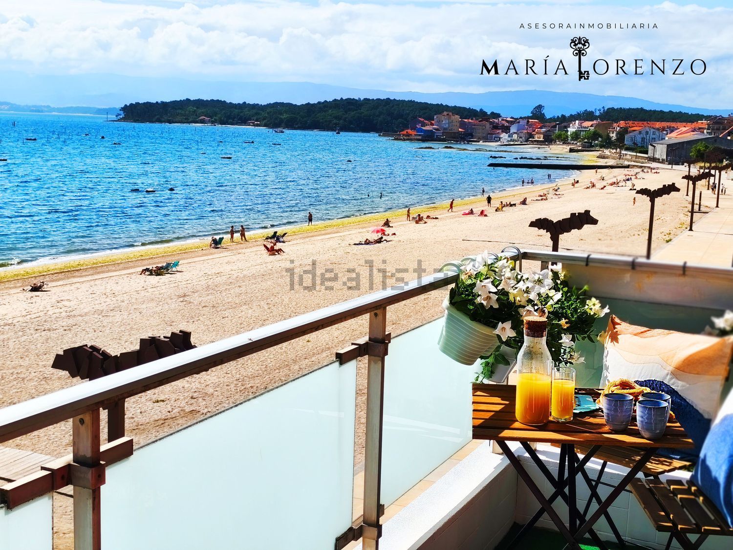 Appartement en première ligne de plage à Vilagarcía de Arousa