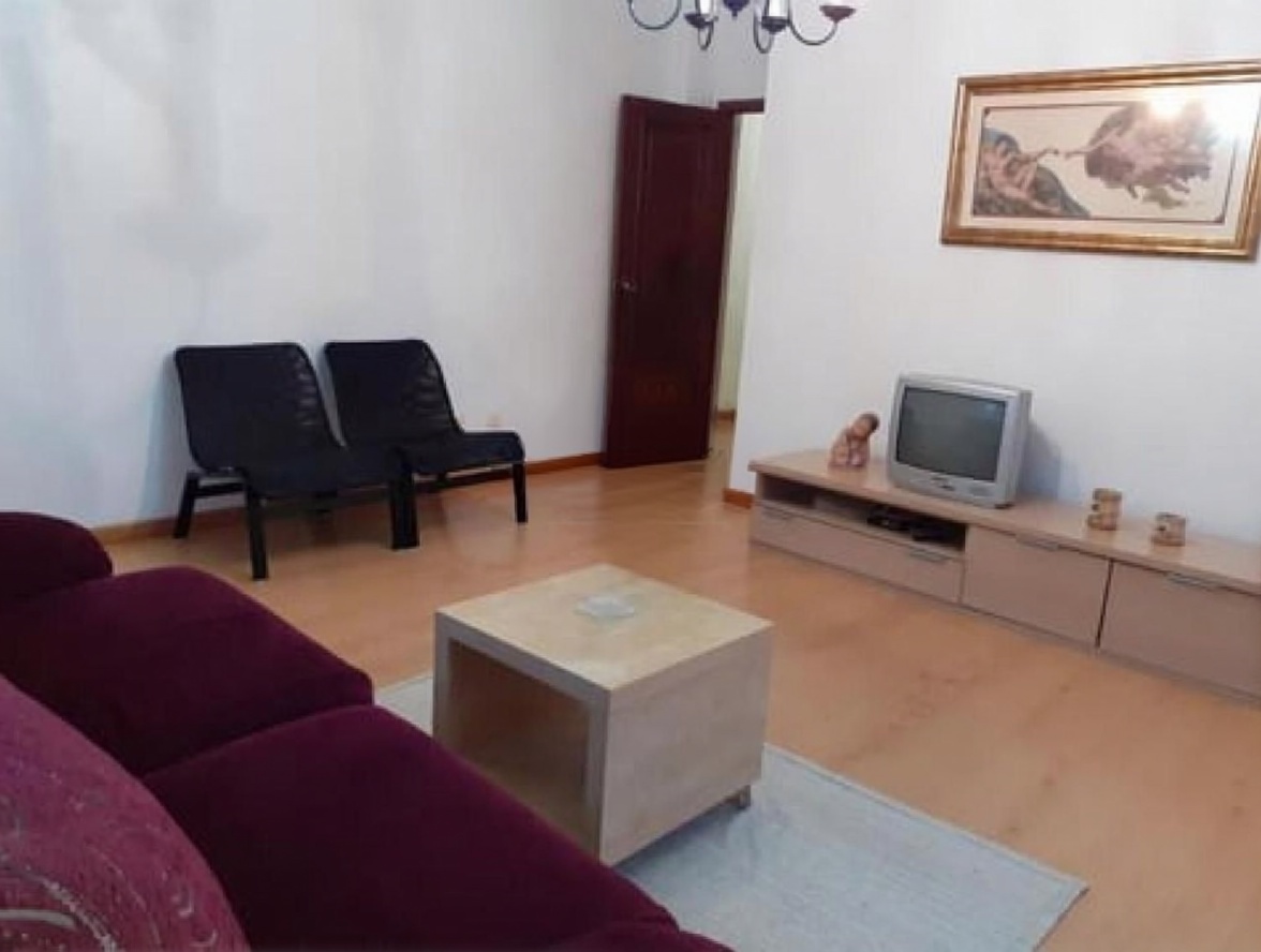 Beachfront flat in Vilagarcía de Arousa — Living room