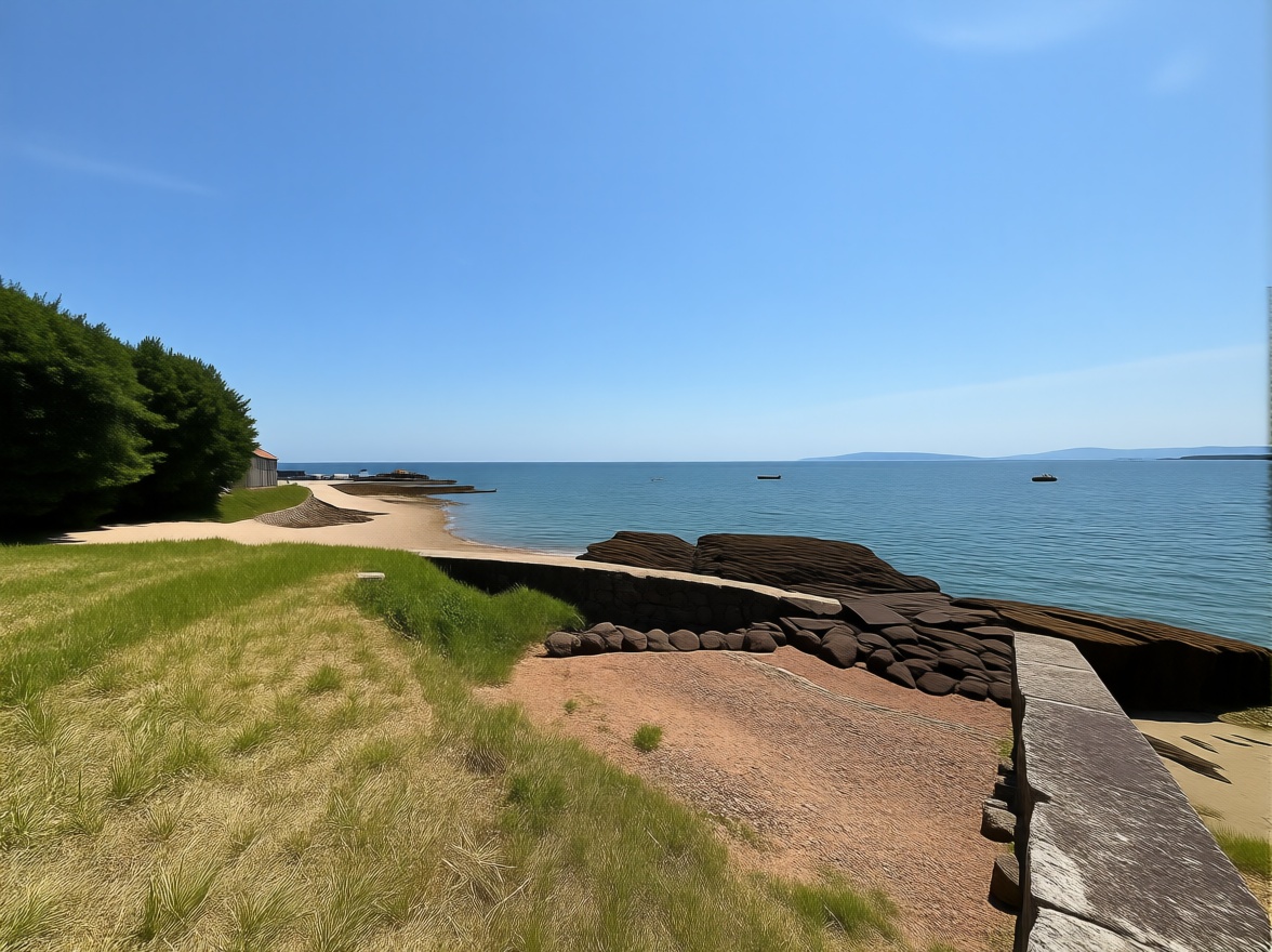 Chalet with direct beach access in Puebla del Caramiñal — Sea view