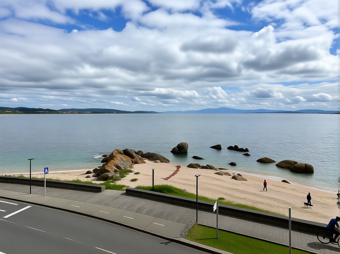 Beachfront flat in Ribeira — Sea view