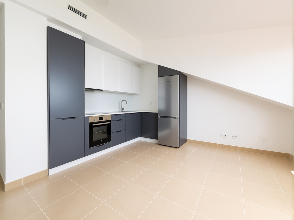 Seafront attic in Ribeira — Kitchen