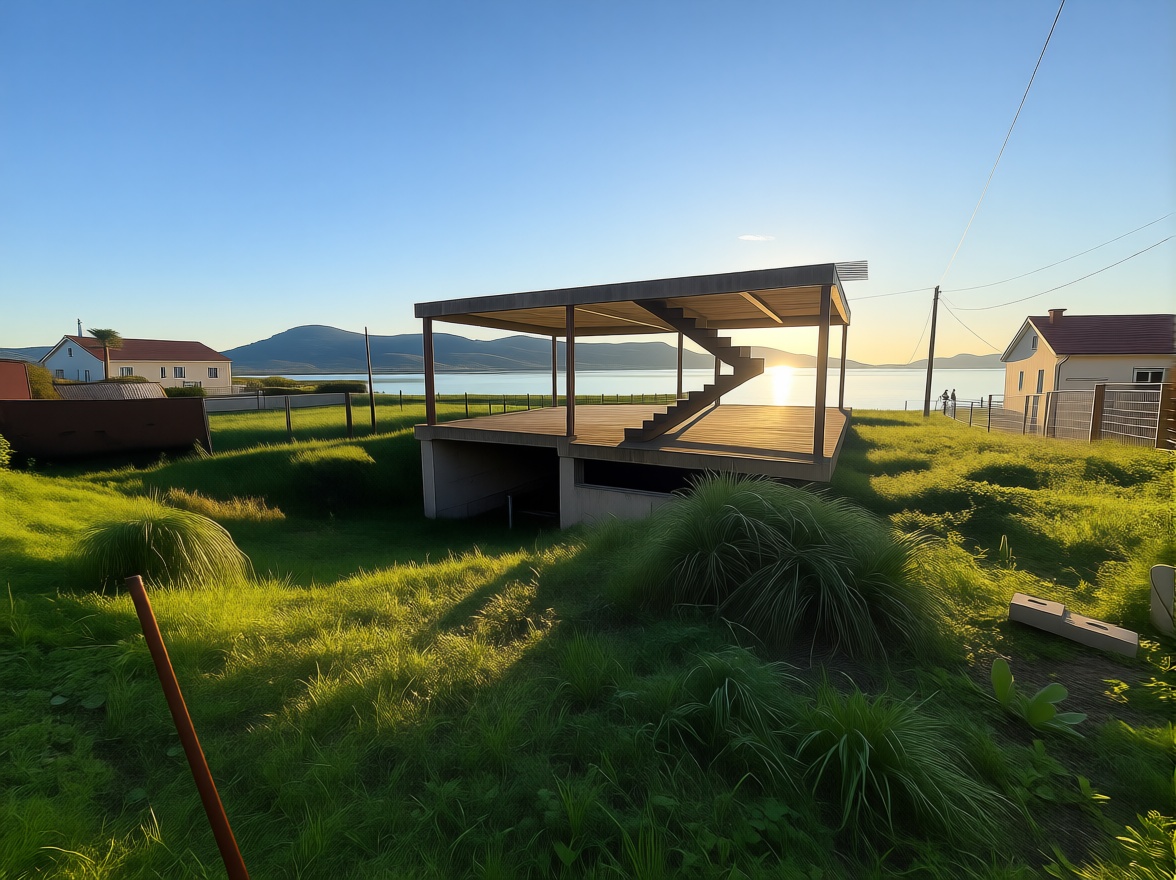 Chalet with direct beach access in Noja — Sea terrace