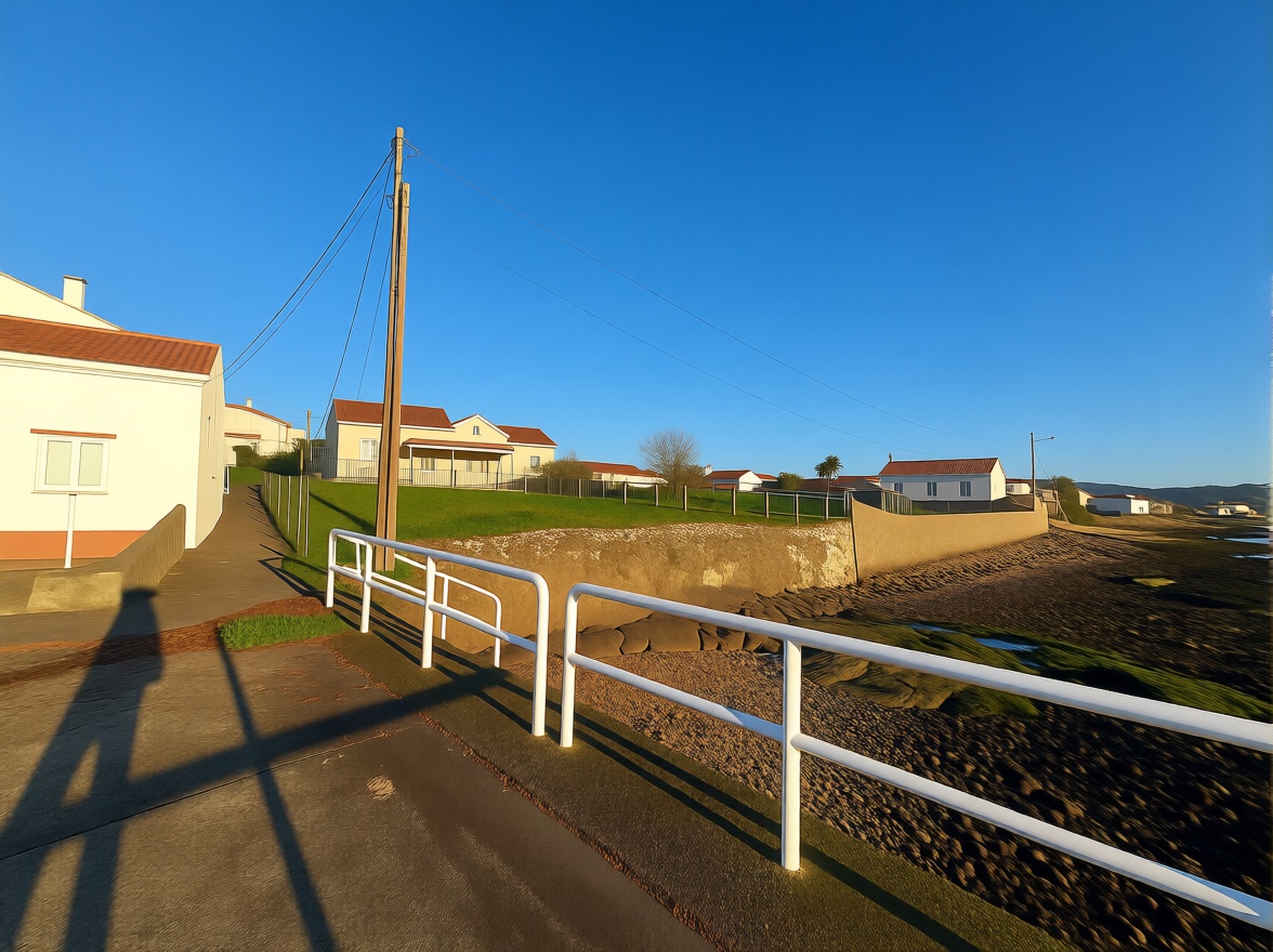 Chalet with direct beach access in Noja — Sea view