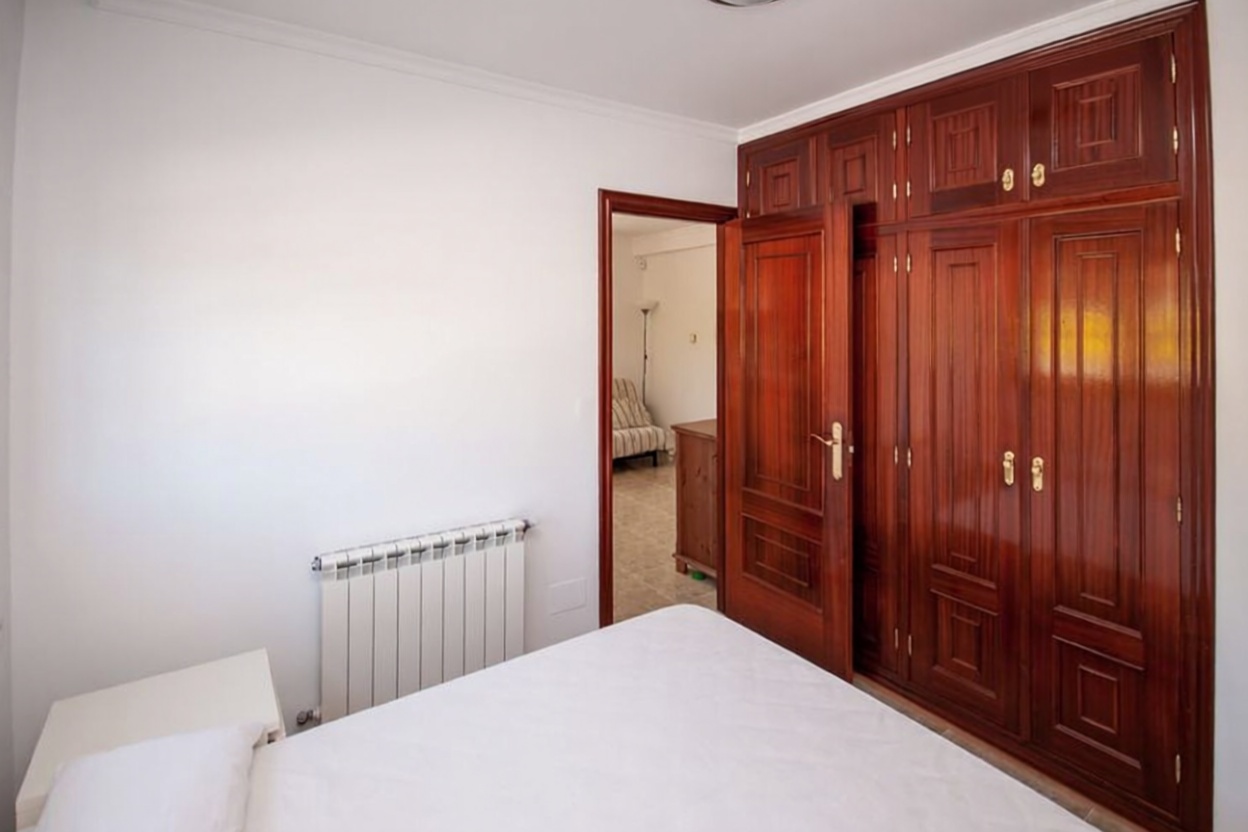 Chalet with direct beach access in Muros — Bedroom
