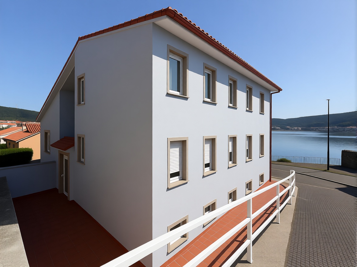 Apartamento em primeira linha de praia em Corcubión — Vista mar