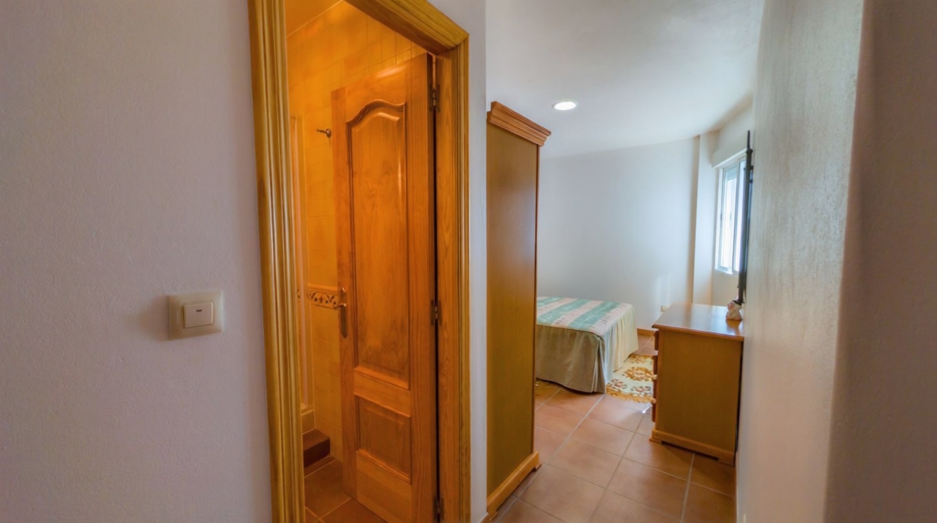 Beachfront flat in Camariñas — Bedroom