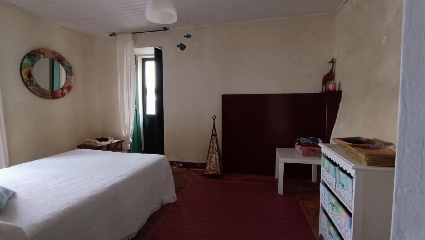 Chalet con acceso directo a playa en Malpica de Bergantiños — Dormitorio