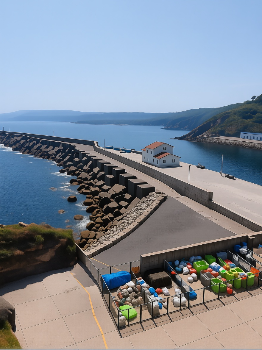 Chalet with direct beach access in Malpica de Bergantiños