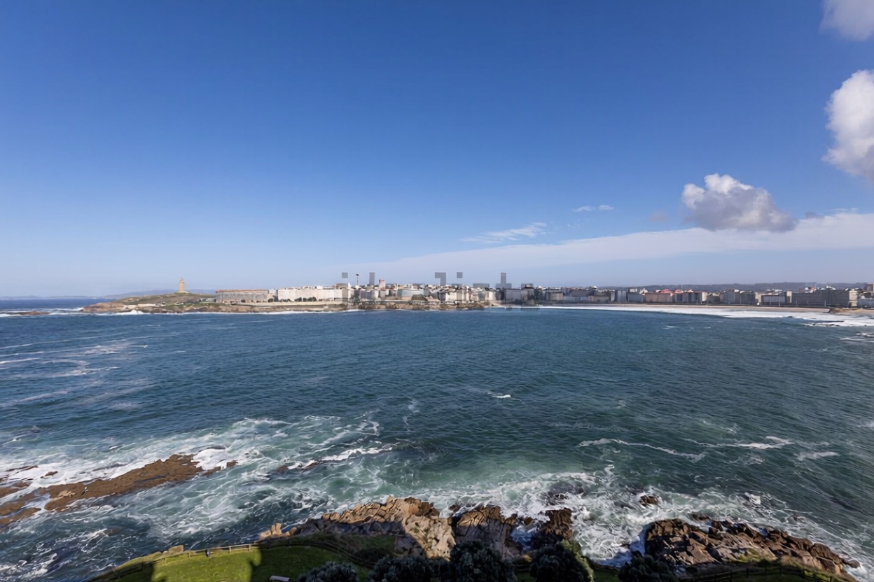 Beachfront duplex in A Coruña