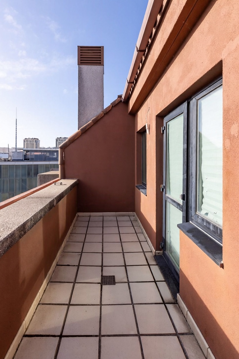 Beachfront duplex in A Coruña — Bedroom