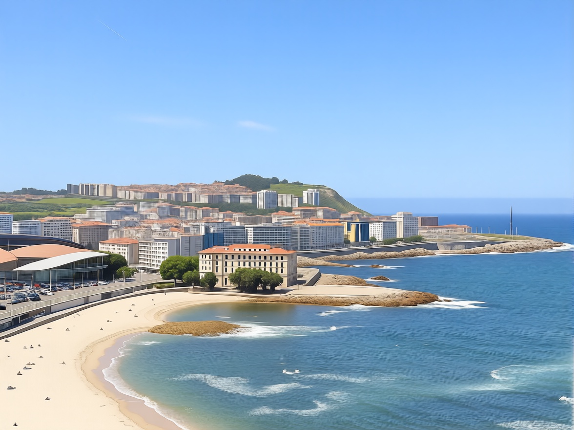 Квартира первая линия пляжа в A Coruña