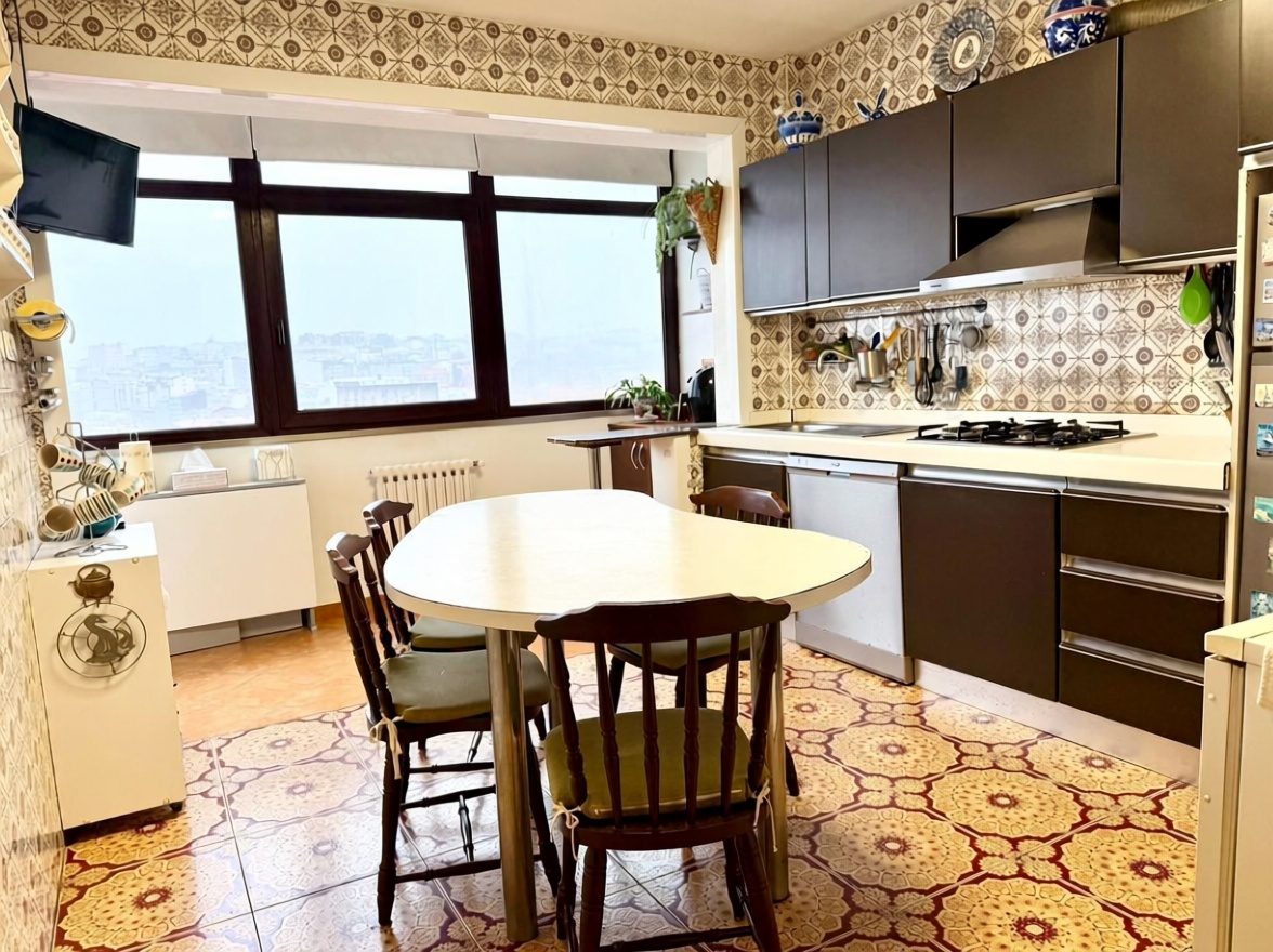 Квартира первая линия пляжа в A Coruña — Кухня