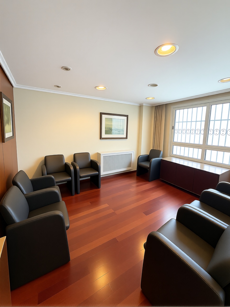 Beachfront flat in A Coruña — Living room