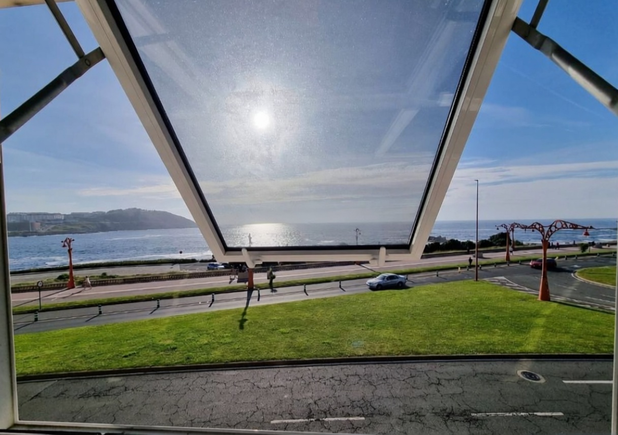 Квартира первая линия пляжа в A Coruña — Морской вид