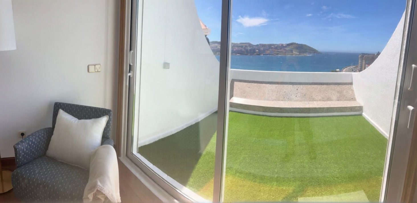 Дуплекс первая линия пляжа в A Coruña — Морская терраса