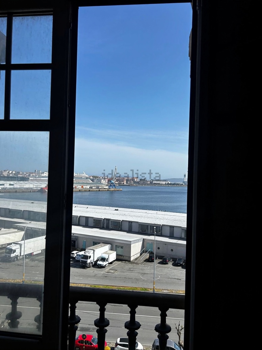 Квартира первая линия пляжа в A Coruña — Морской вид