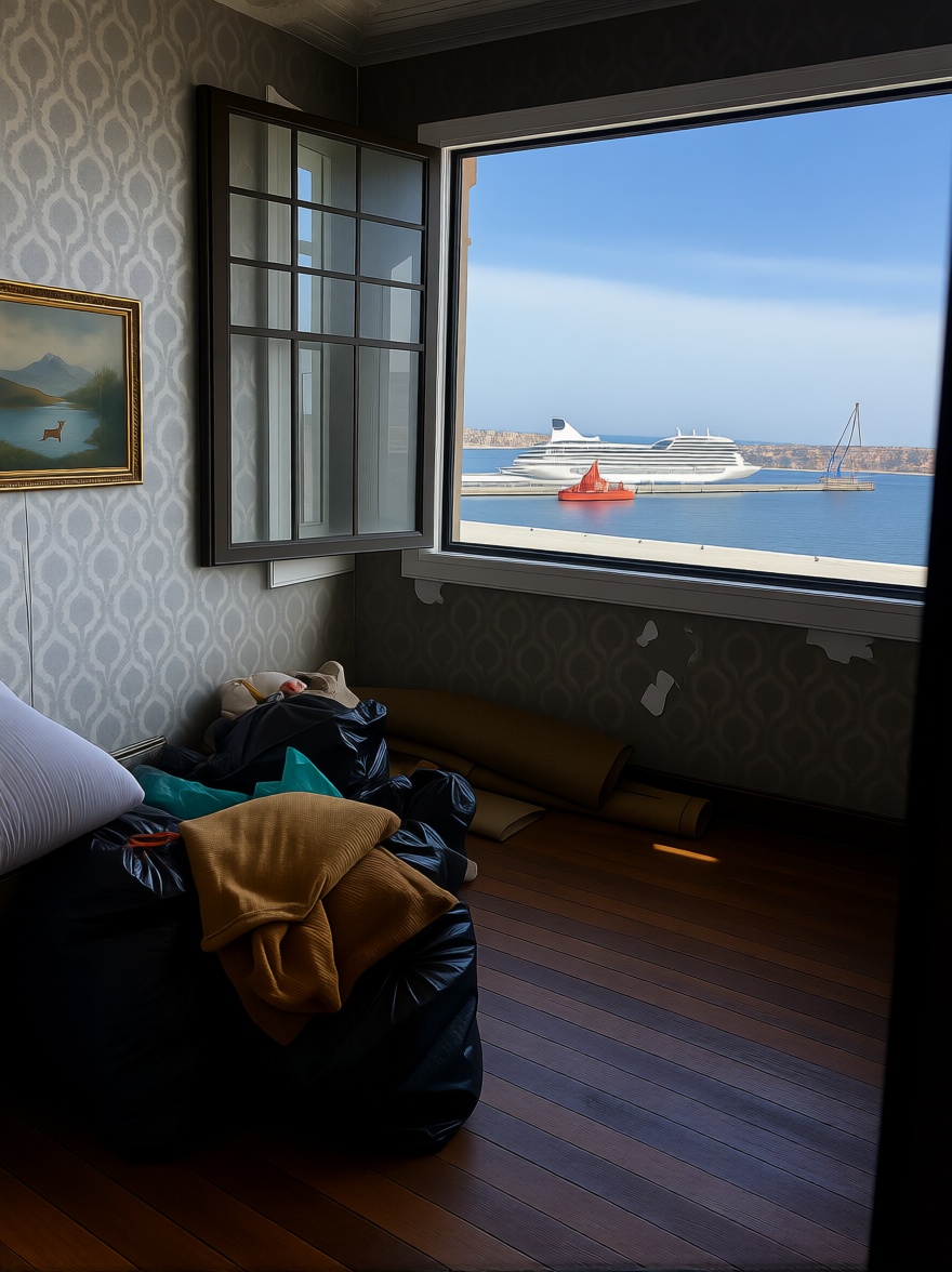 Квартира первая линия пляжа в A Coruña — Морской вид