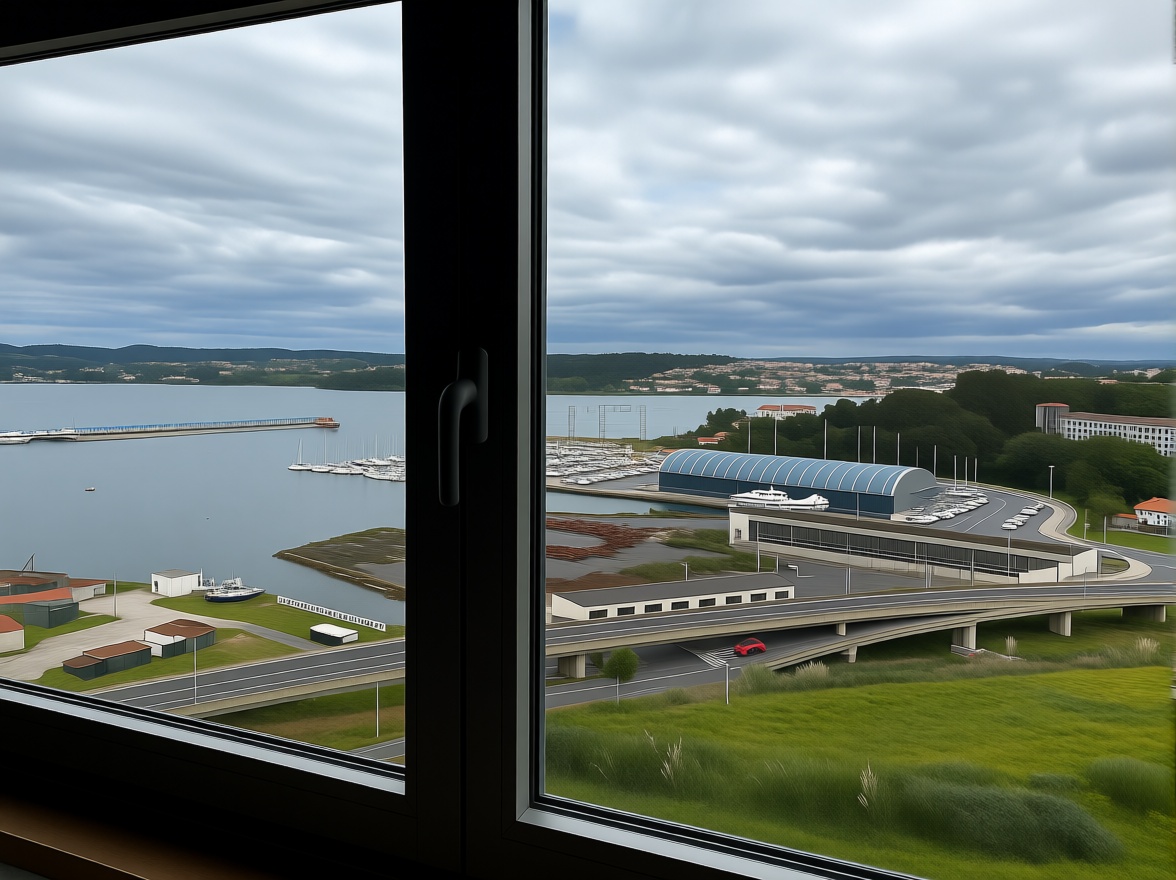 Квартира первая линия пляжа в A Coruña — Морской вид