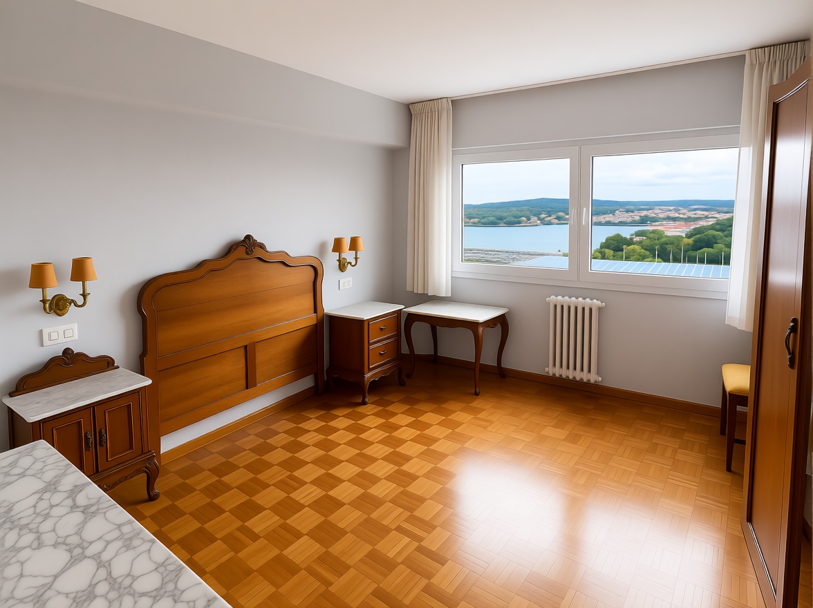 Квартира первая линия пляжа в A Coruña — Спальня